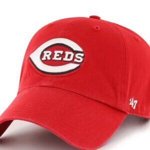 Mens '47 Red Cincinnati Reds MLB Team Franchise Fitted Hat XL